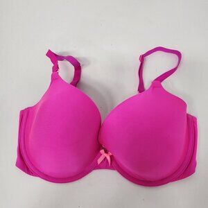 Victorias Secret Hot Pink Underwire Convertible Demi Tee Bra Size 34DD